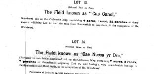 Gatewen_Hall_Wrexham_Sales _Particulars_23.2.1910 Page (6)