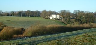 Gatewen Hall - Prestige Property Wrexham - view from near Crispin lodge 7.12.03