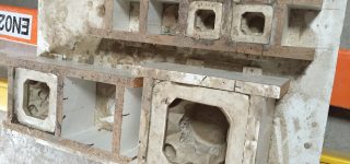 Gatewen Hall suite of custom moulds for repair of ornate features